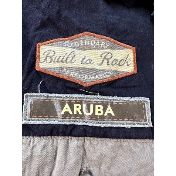 NWT Hard Rock Cafe Guitar Company Aruba Mens Short Sleeve Button Garage Shirt L - Picture 4 of 11